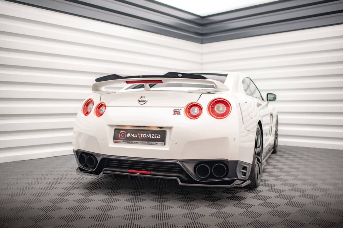 NISSAN GT-R R35 2011+ - MAXTON DESIGN HECK SPOILER AUFSATZ ABRISSKANTE – Bild 2