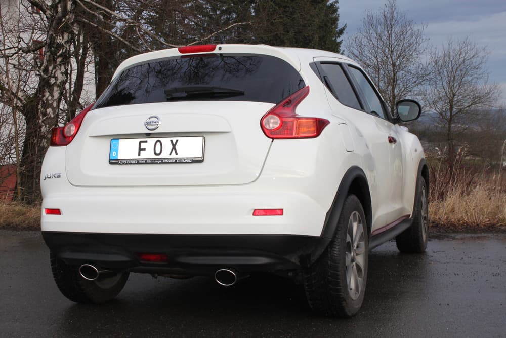 NISSAN JUKE - FOX DUPLEX SPORTAUSPUFF – Bild 3