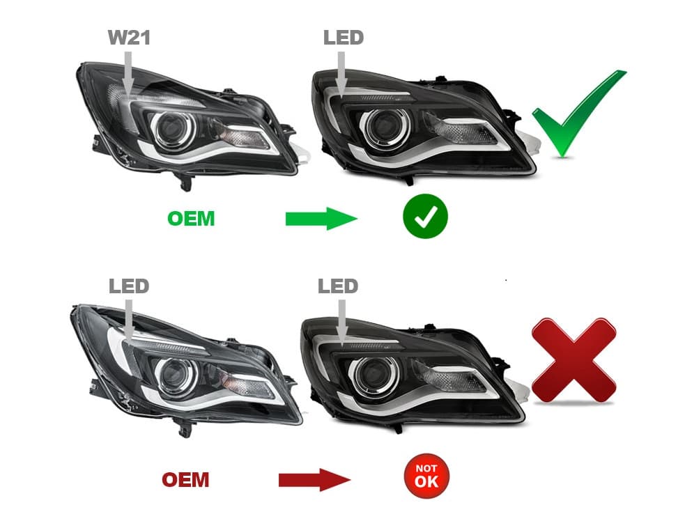 OPEL INSIGNIA 07.2013+ - TAGFAHRLICHT SCHEINWERFER – Bild 4