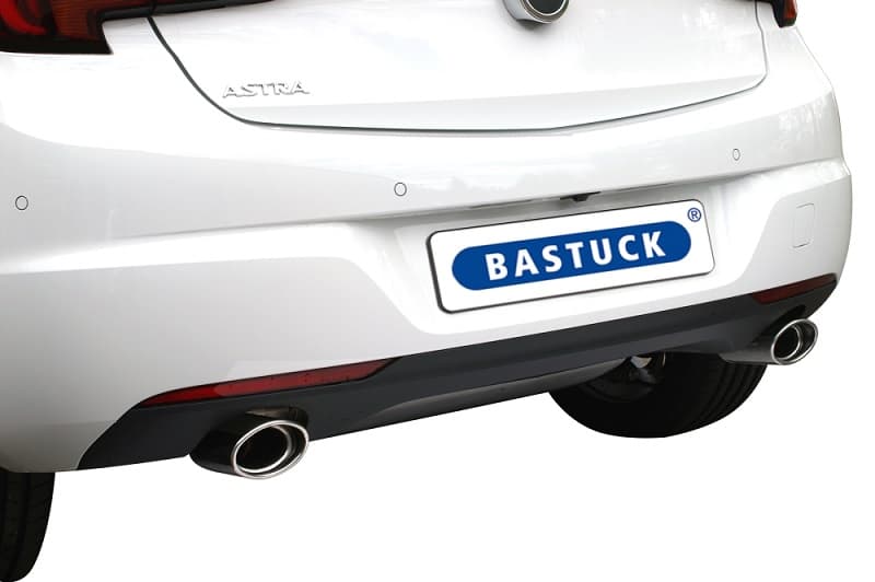 OPEL ASTRA K FLIESSHECK - DUPLEX SPORT AUSPUFF ANLAGE AB KAT – Bild 3