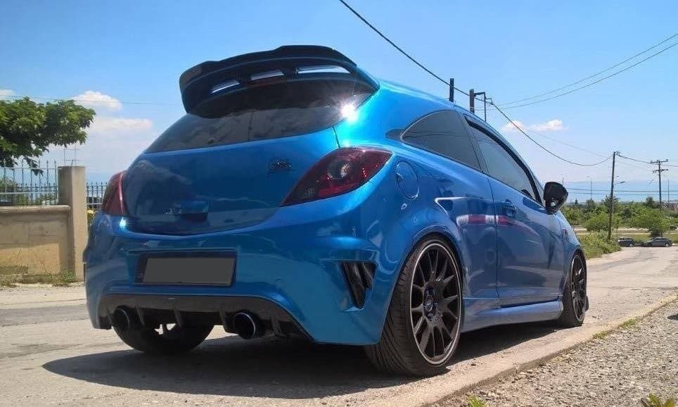 OPEL CORSA E OPC - MAXTON DESIGN DACHSPOILER LIPPE ANSATZ – Bild 4