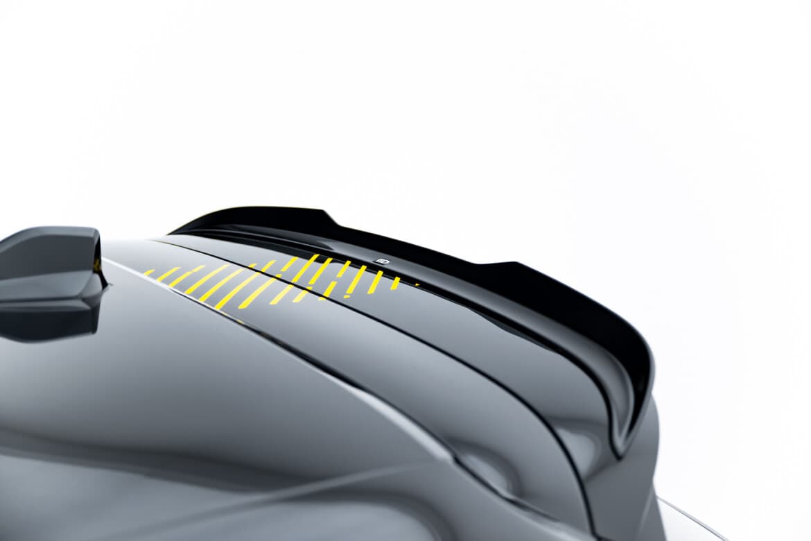 OPEL CORSA 2023+ - MAXTON DESIGN DACHSPOILER LIPPE ANSATZ ABRISSKANTE – Bild 2