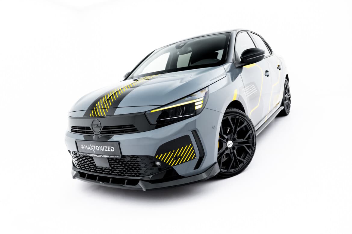 OPEL CORSA 2023+ - MAXTON DESIGN FRONTSPOILER LIPPE – Bild 2