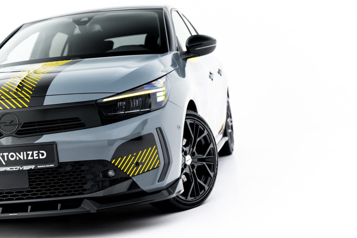 OPEL CORSA 2023+ - MAXTON DESIGN FRONTSPOILER LIPPE – Bild 3