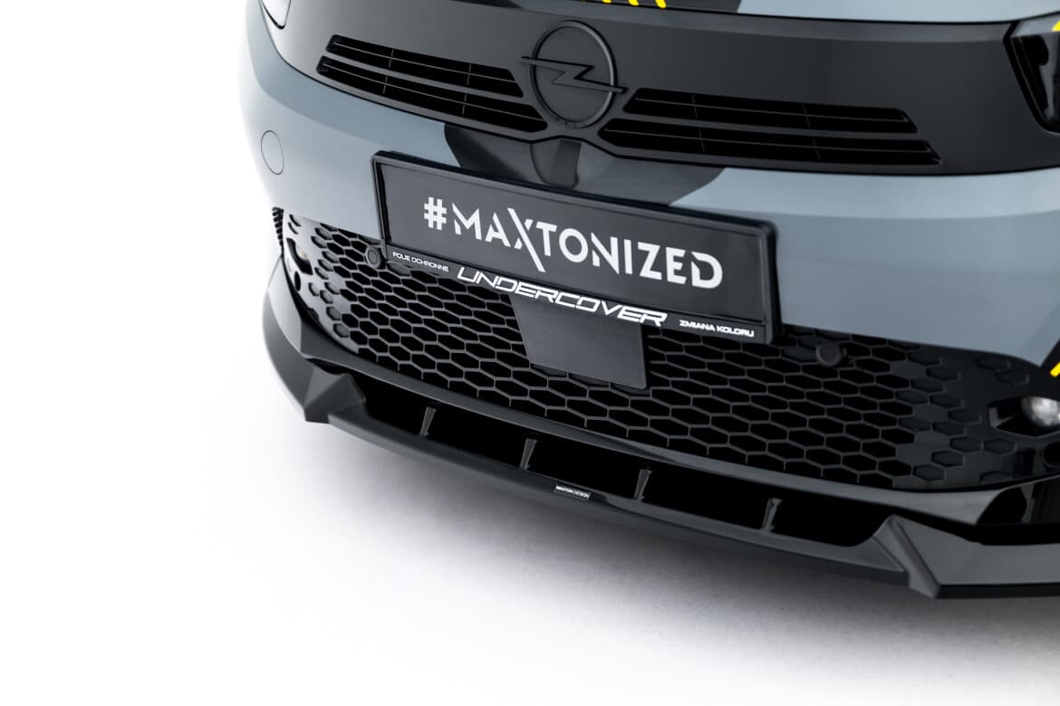 OPEL CORSA 2023+ - MAXTON DESIGN FRONTSPOILER LIPPE – Bild 4