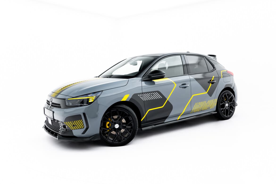OPEL CORSA 2023+ - MAXTON DESIGN SEITENSCHWELLER ANSATZ CUP LEISTEN – Bild 2
