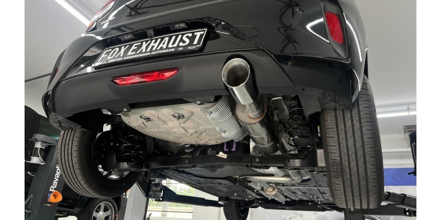 OPEL CORSA F - FOX SPORTAUSPUFF OP035001-293 – Bild 2