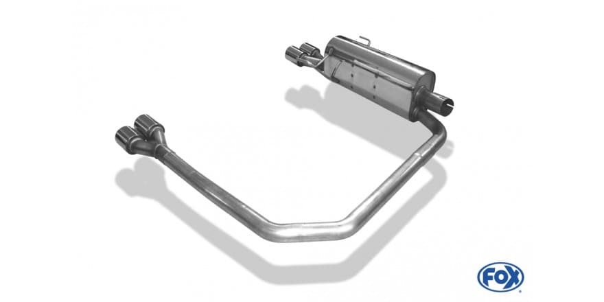 OPEL ASTRA H - FOX DUPLEX SPORTAUSPUFF – Bild 3