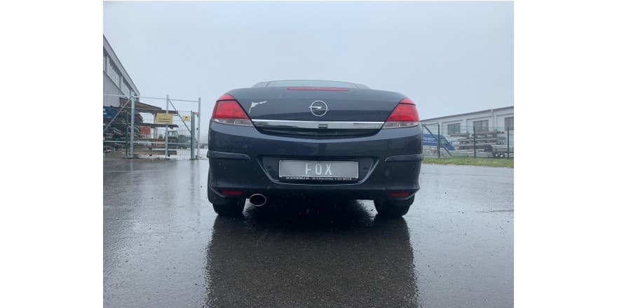 OPEL ASTRA H TWINTOP - FOX SPORTAUSPUFF – Bild 3
