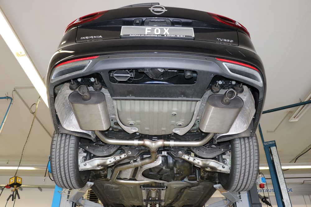 OPEL INSIGNIA SPORTS TOURER - FOX DUPLEX SPORTAUSPUFF – Bild 5