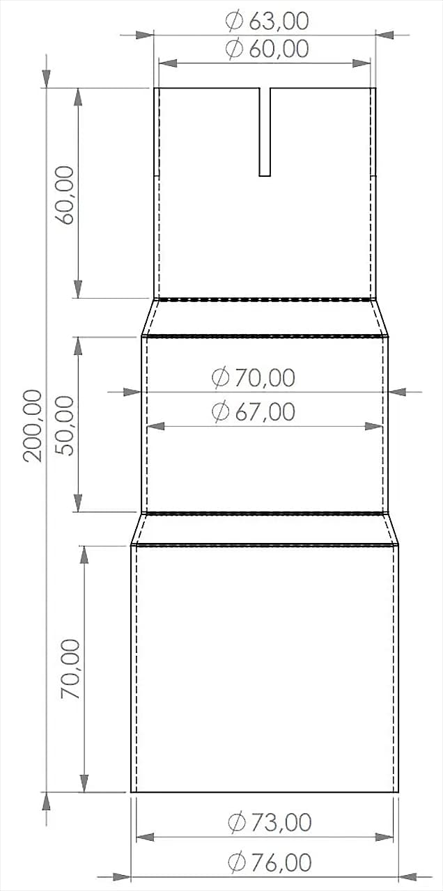 VW GOLF 5 GTI - PAGAVAG02-D ADAPTER REDUZIERSTÜCK VERBINDUNGSMUFFE – Bild 3