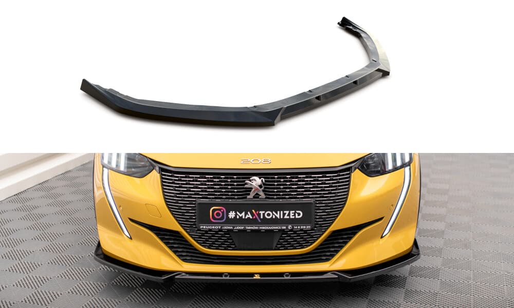 PEUGEOT 208 GT - MAXTON DESIGN FRONTSPOILER | FRONTLIPPE V.1 – Maxton Design