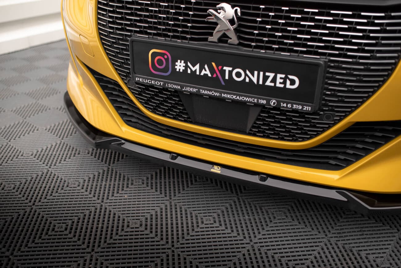PEUGEOT 208 GT - MAXTON DESIGN FRONTSPOILER | FRONTLIPPE V.1 – Bild 2