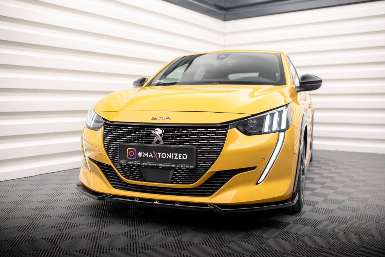 PEUGEOT 208 GT - MAXTON DESIGN FRONTSPOILER | FRONTLIPPE V.1 – Bild 3