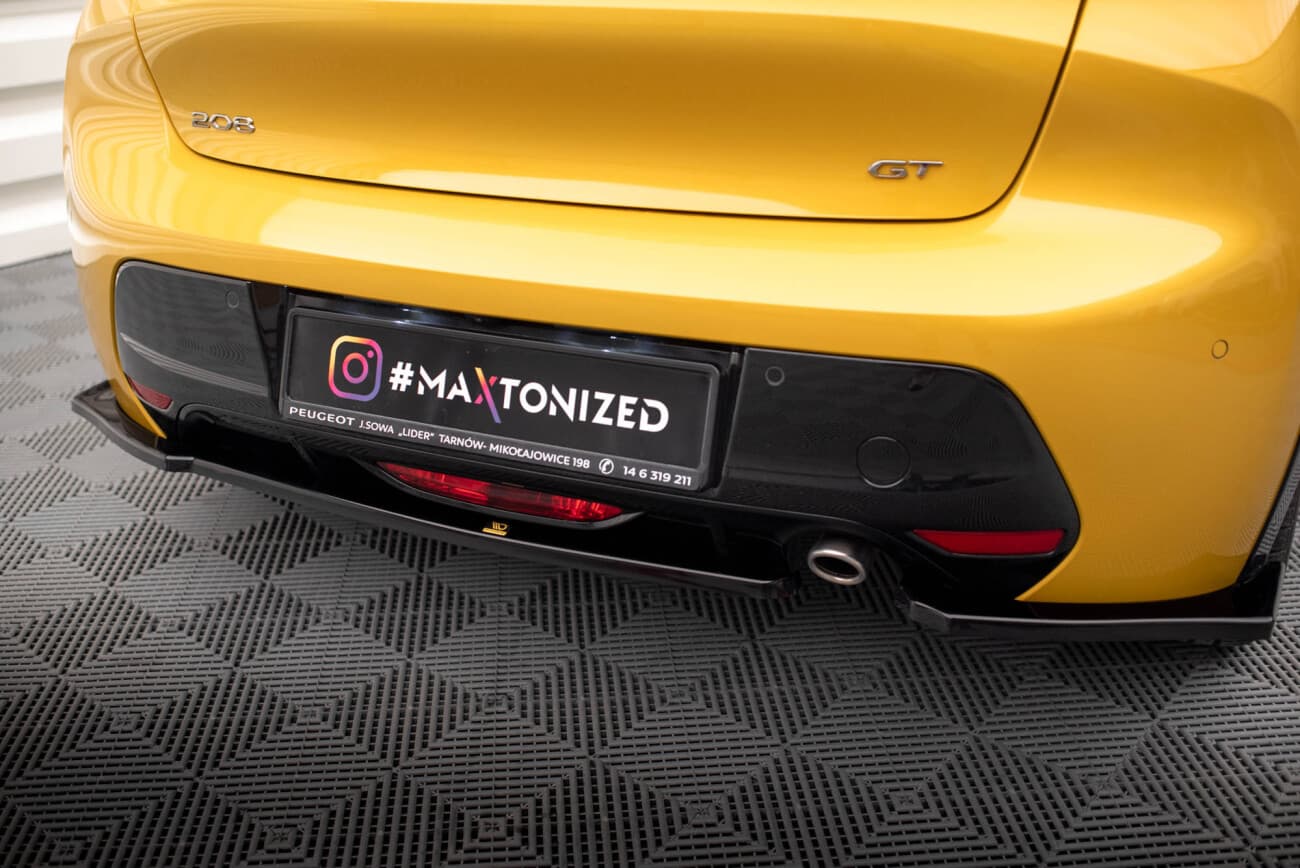 PEUGEOT 208 GT - MAXTON DESIGN HECK ANSATZ SPOILER LIPPE DIFFUSOR – Bild 2