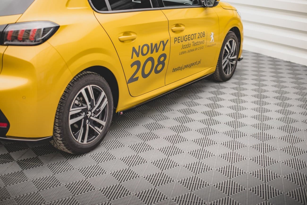 PEUGEOT 208 - MAXTON DESIGN SEITENSCHWELLER ANSATZ CUP LEISTEN – Bild 3