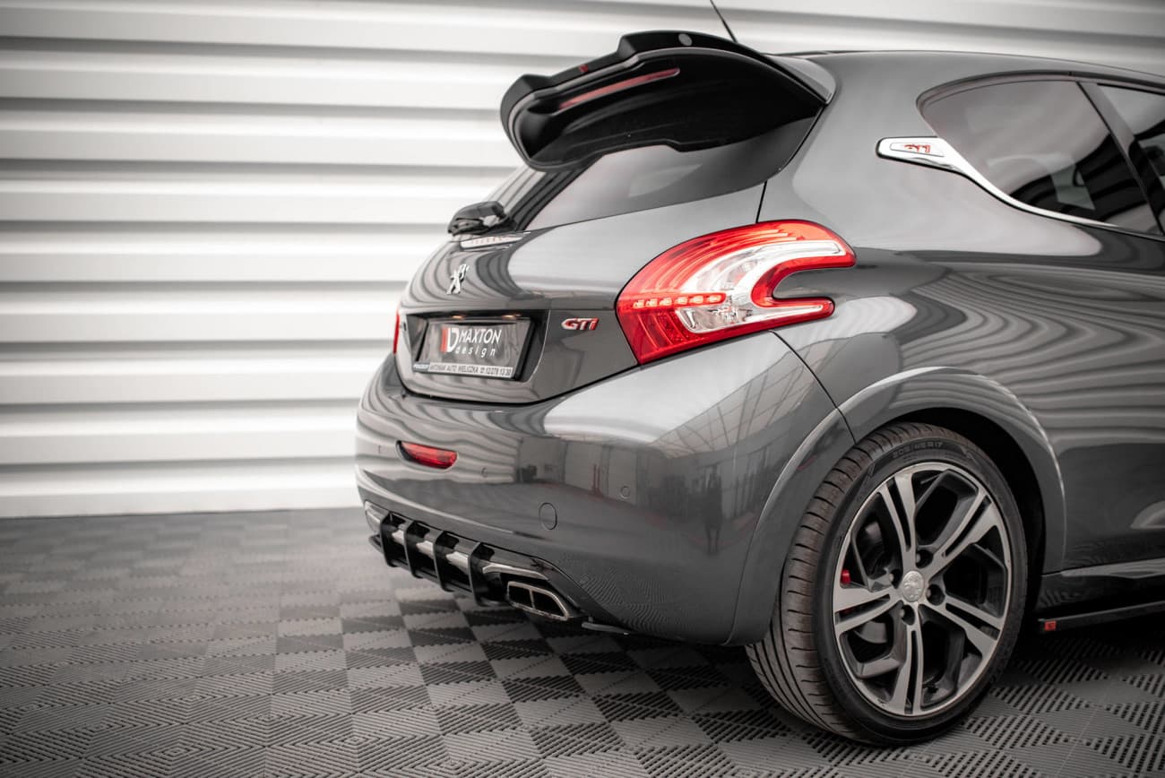 PEUGEOT 208 GTI - MAXTON DESIGN STREET PRO HECK DIFFUSOR ANSATZ – Bild 3