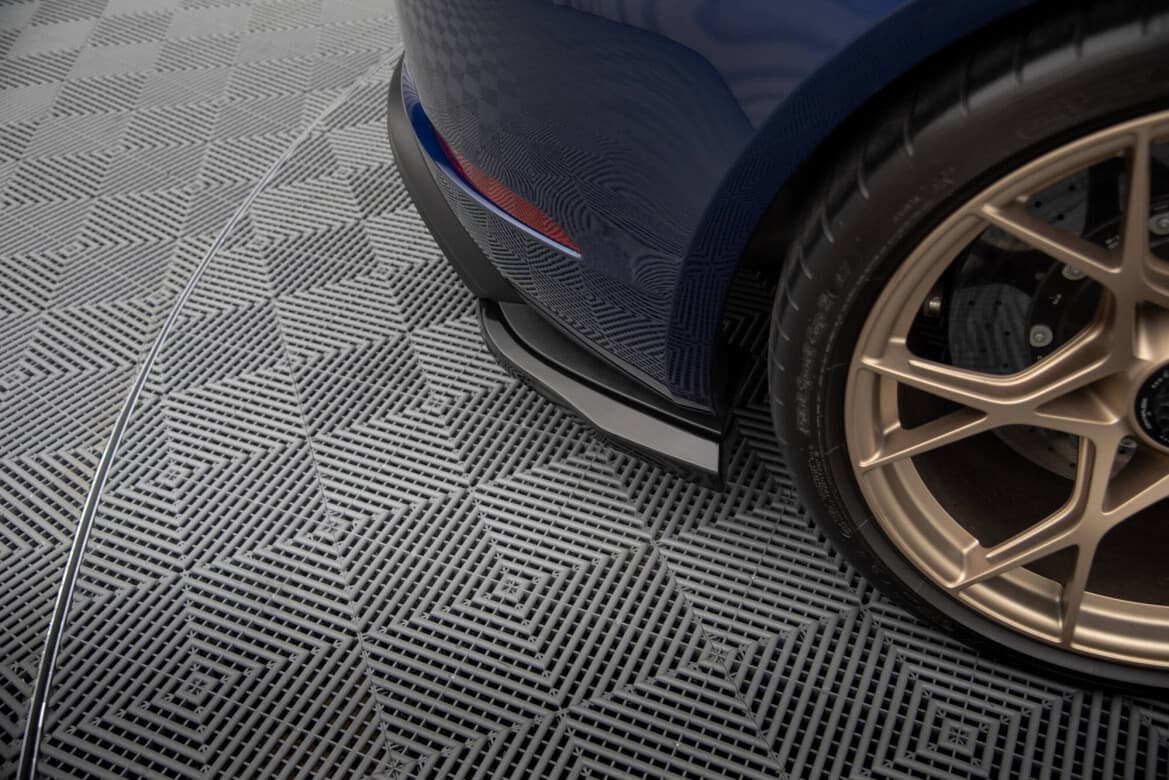 PORSCHE 718 CAYMAN GT4 RS - MAXTON DESIGN SIDE DIFFUSOR FLAPS HECKANSATZ – Bild 2