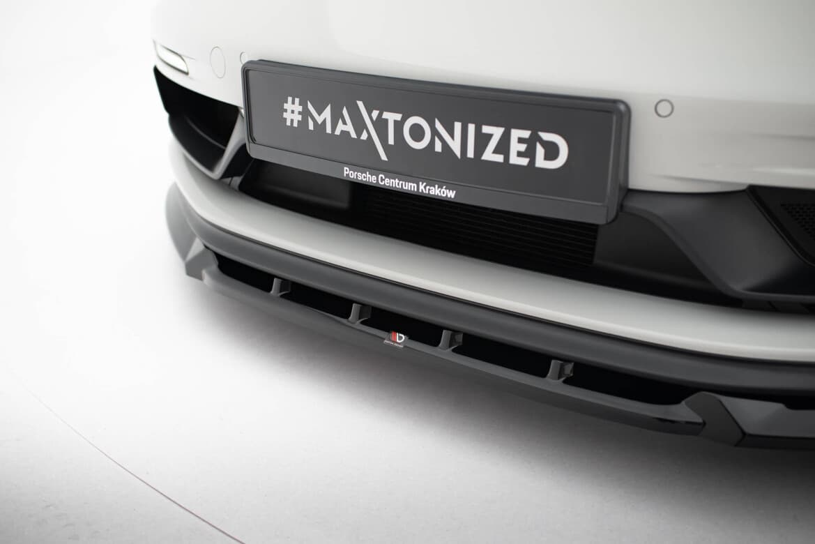 PORSCHE 718 CAYMAN GTS - MAXTON DESIGN FRONTSPOILER | CUPSPOILERLIPPE V.2 – Bild 3