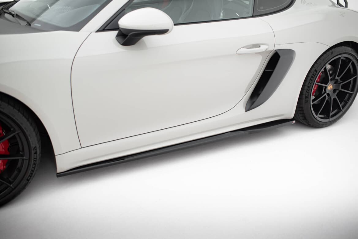 PORSCHE 718 CAYMAN GTS - MAXTON DESIGN SEITENSCHWELLER CUP LEISTEN – Bild 2