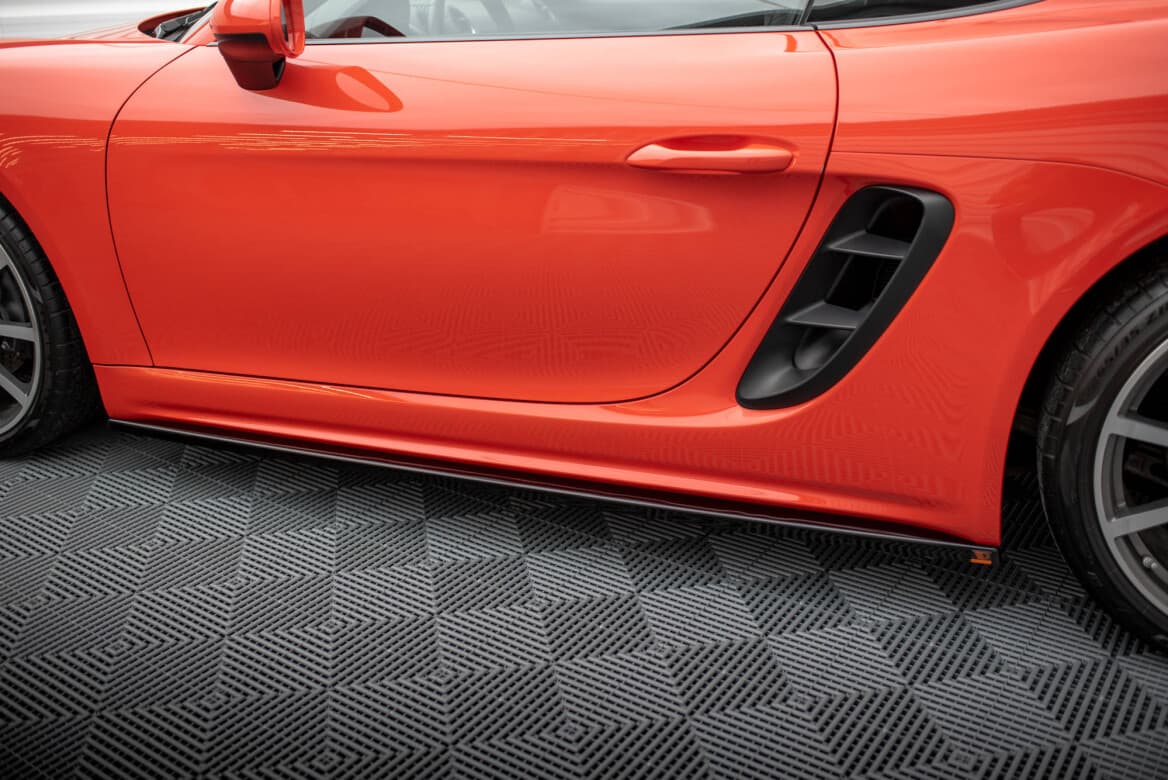 PORSCHE 718 CAYMAN - MAXTON DESIGN SEITENSCHWELLER CUP LEISTEN – Bild 2