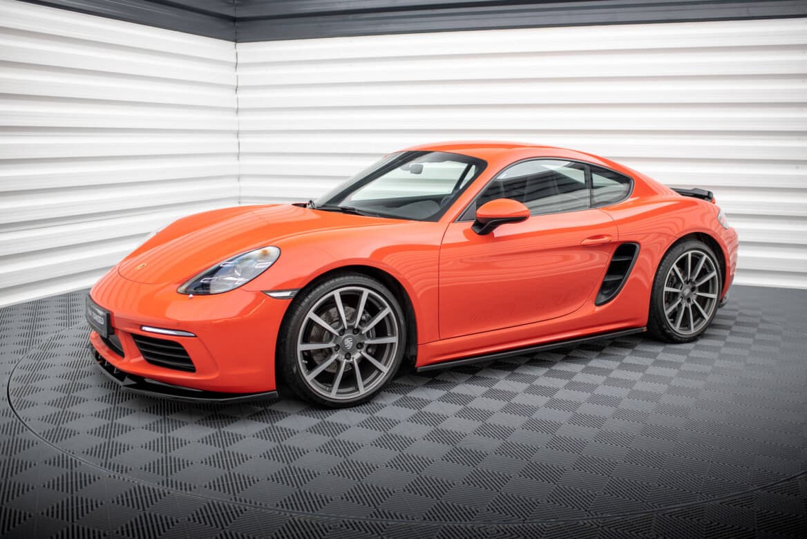 PORSCHE 718 CAYMAN - MAXTON DESIGN SEITENSCHWELLER CUP LEISTEN – Bild 3