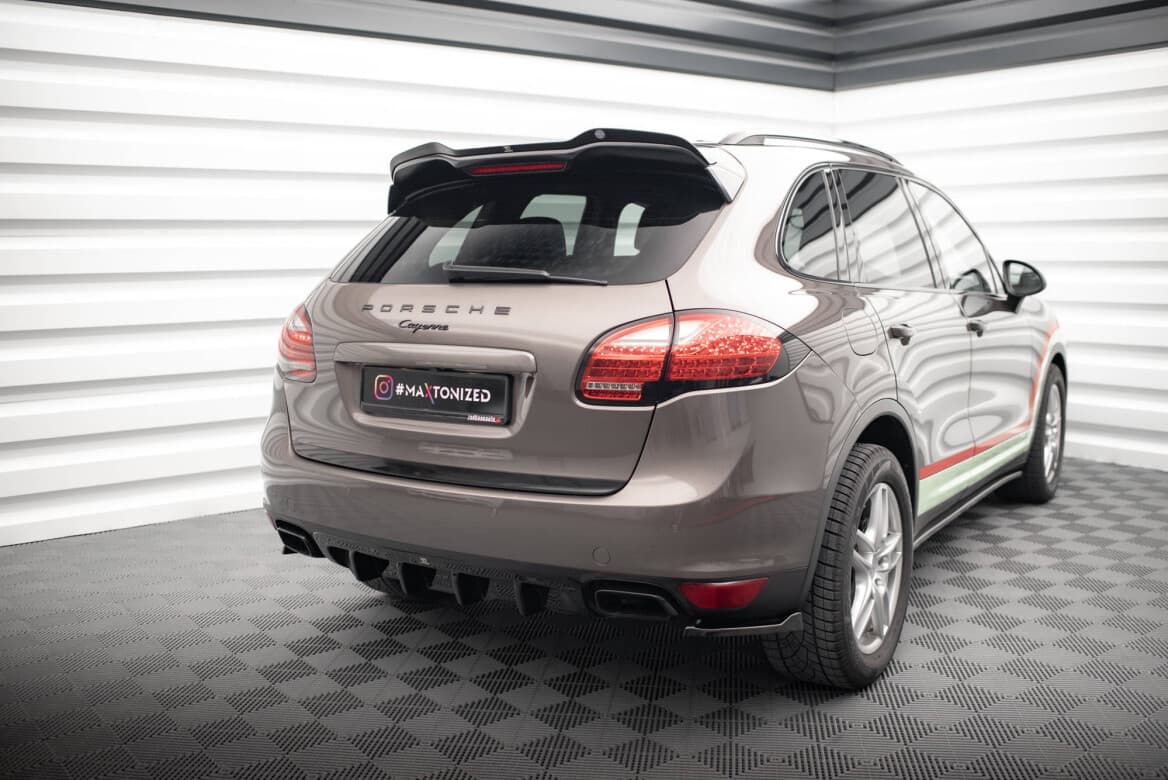 PORSCHE CAYENNE - MAXTON DESIGN HECK SPOILER DACHSPOILER LIPPE – Bild 2
