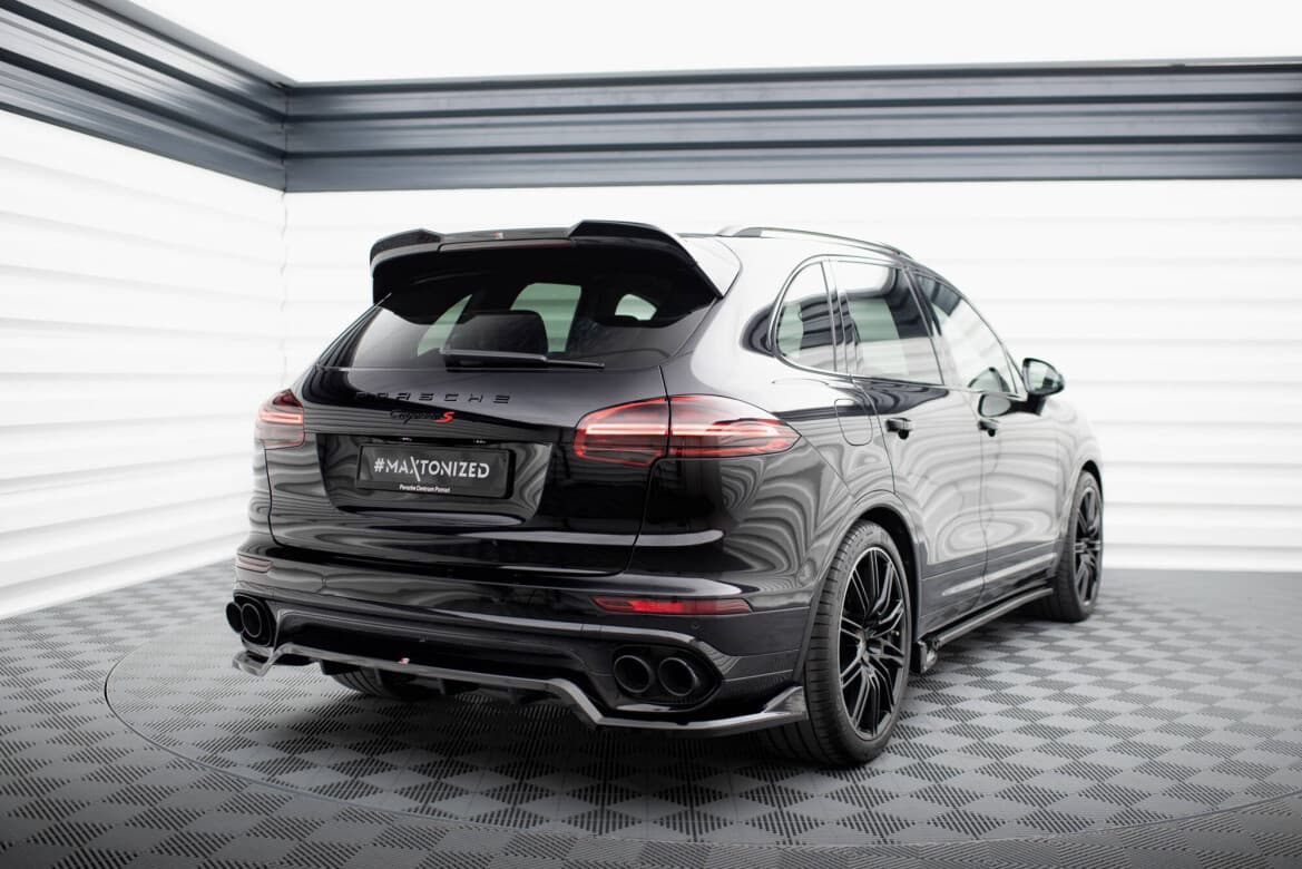 PORSCHE CAYENNE 2014+ - MAXTON DESIGN 3D HECK SPOILER DACHSPOILER LIPPE – Bild 2