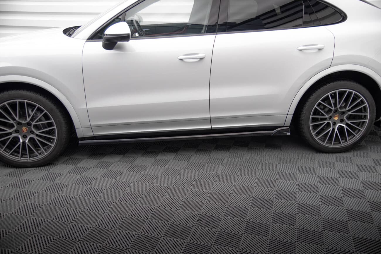 PORSCHE CAYENNE COUPE - MAXTON DESIGN SEITENSCHWELLER ANSATZ CUP LEISTEN – Bild 2