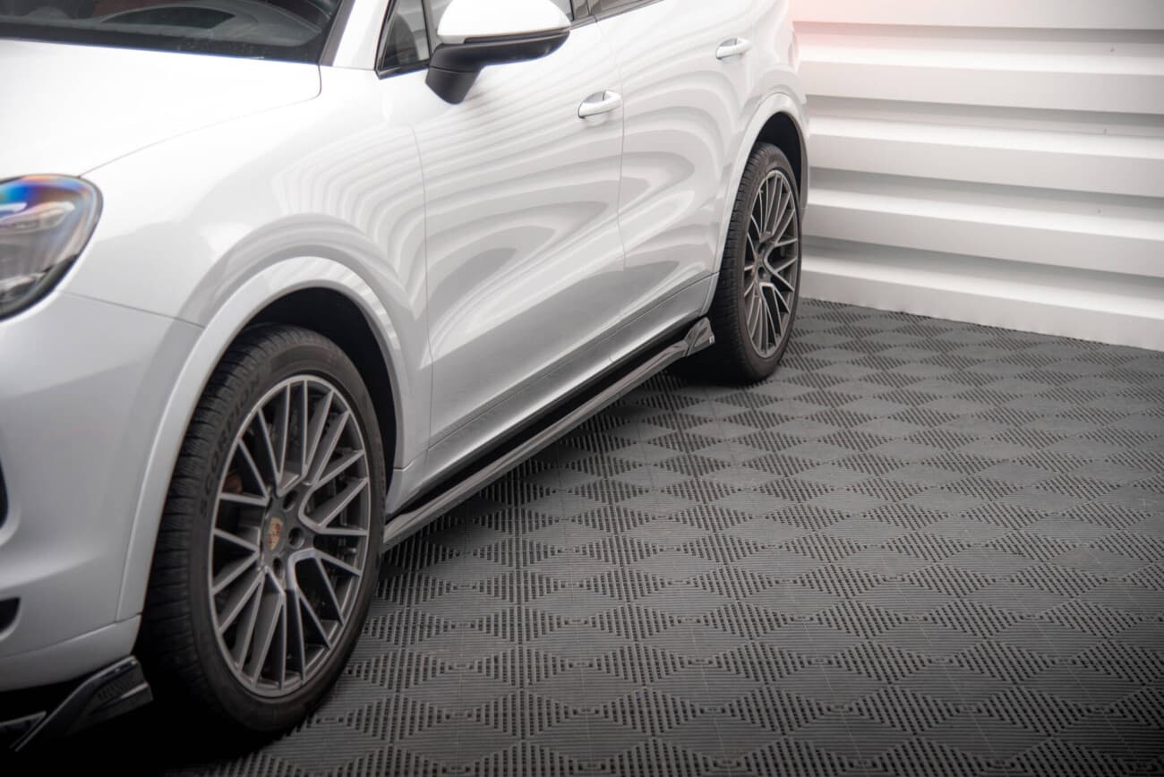 PORSCHE CAYENNE COUPE - MAXTON DESIGN SEITENSCHWELLER ANSATZ CUP LEISTEN – Bild 5
