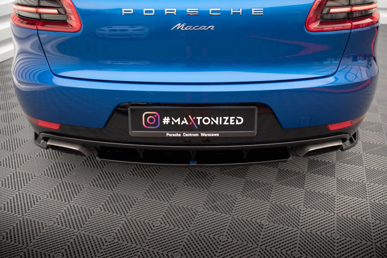 PORSCHE MACAN 2014+ - MAXTON DESIGN HECKANSATZ DIFFUSOR – Bild 2