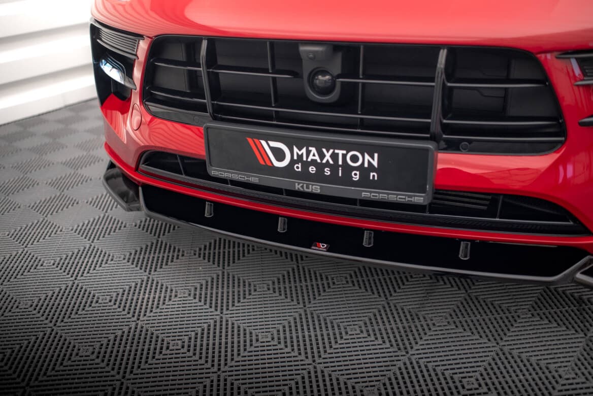 PORSCHE MACAN 2019+ - MAXTON DESIGN FRONTSPOILER LIPPE V.1 – Bild 2