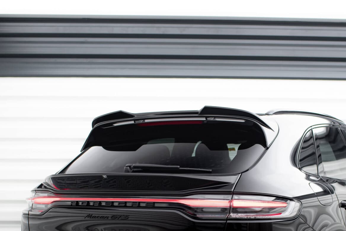 PORSCHE MACAN 2021+ - MAXTON DESIGN OBERER 3D HECK SPOILER ABRISSKANTE – Bild 2