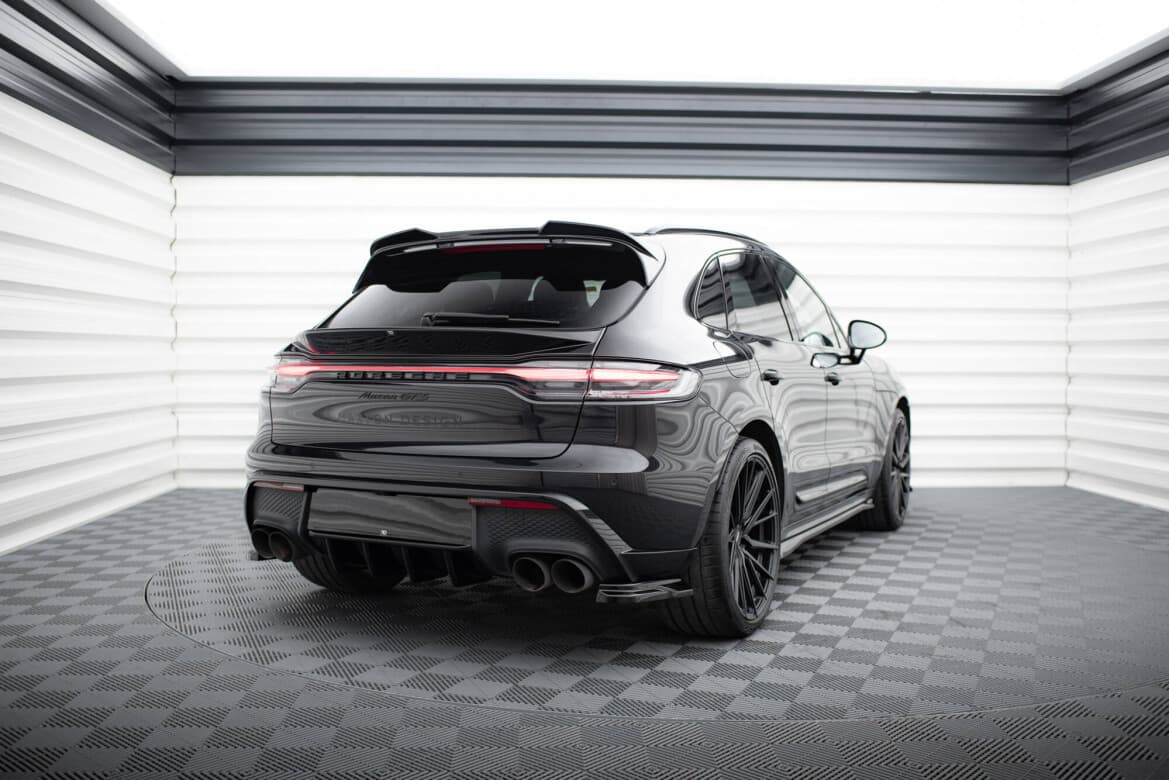 PORSCHE MACAN 2021+ - MAXTON DESIGN UNTERER 3D HECK SPOILER ABRISSKANTE – Bild 2