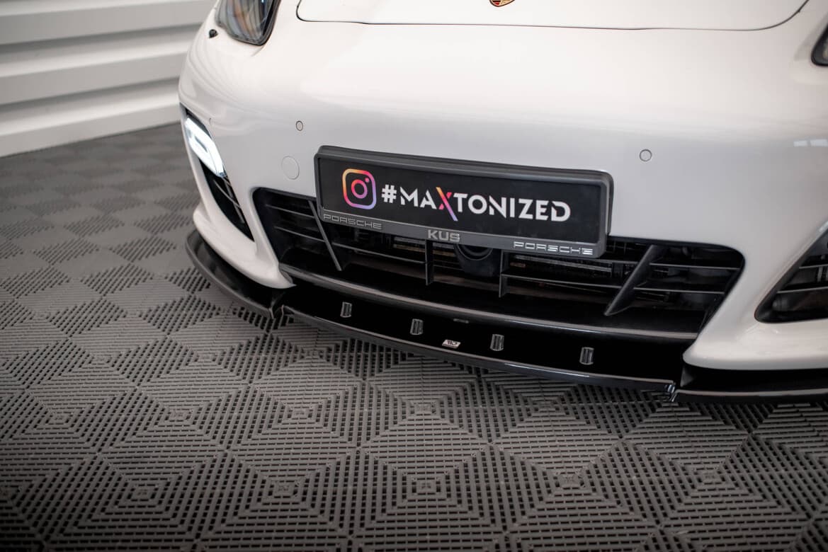 PORSCHE PANAMERA TURBO - MAXTON DESIGN CUP SPOILERLIPPE FRONTSPOILER LIPPE V.1 (DTC) – Bild 2