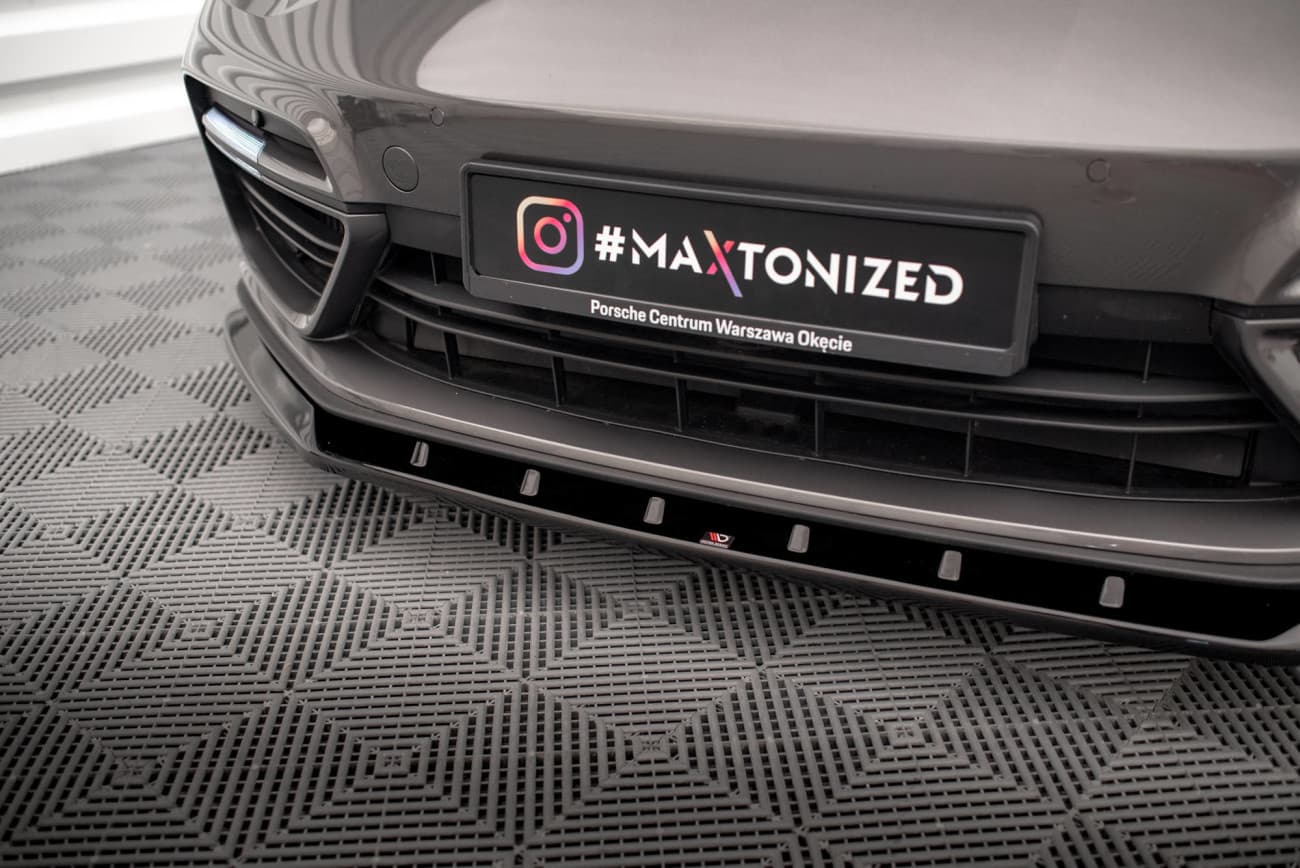 PORSCHE PANAMERA -2020 - MAXTON DESIGN FRONTSPOILER LIPPE V.1 (DTC) – Bild 2