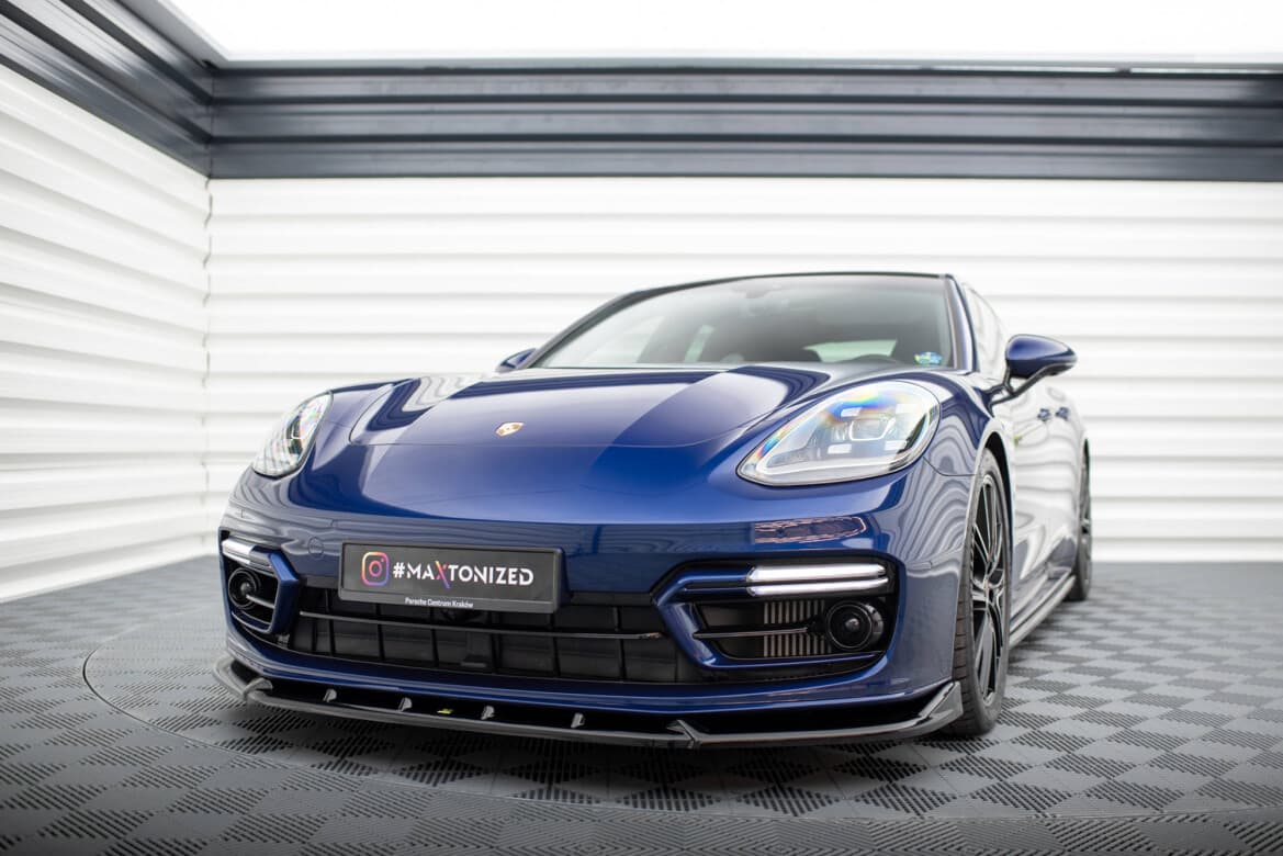 PORSCHE PANAMERA 2020+ - MAXTON DESIGN FRONTSPOILER LIPPE V.2 – Bild 2