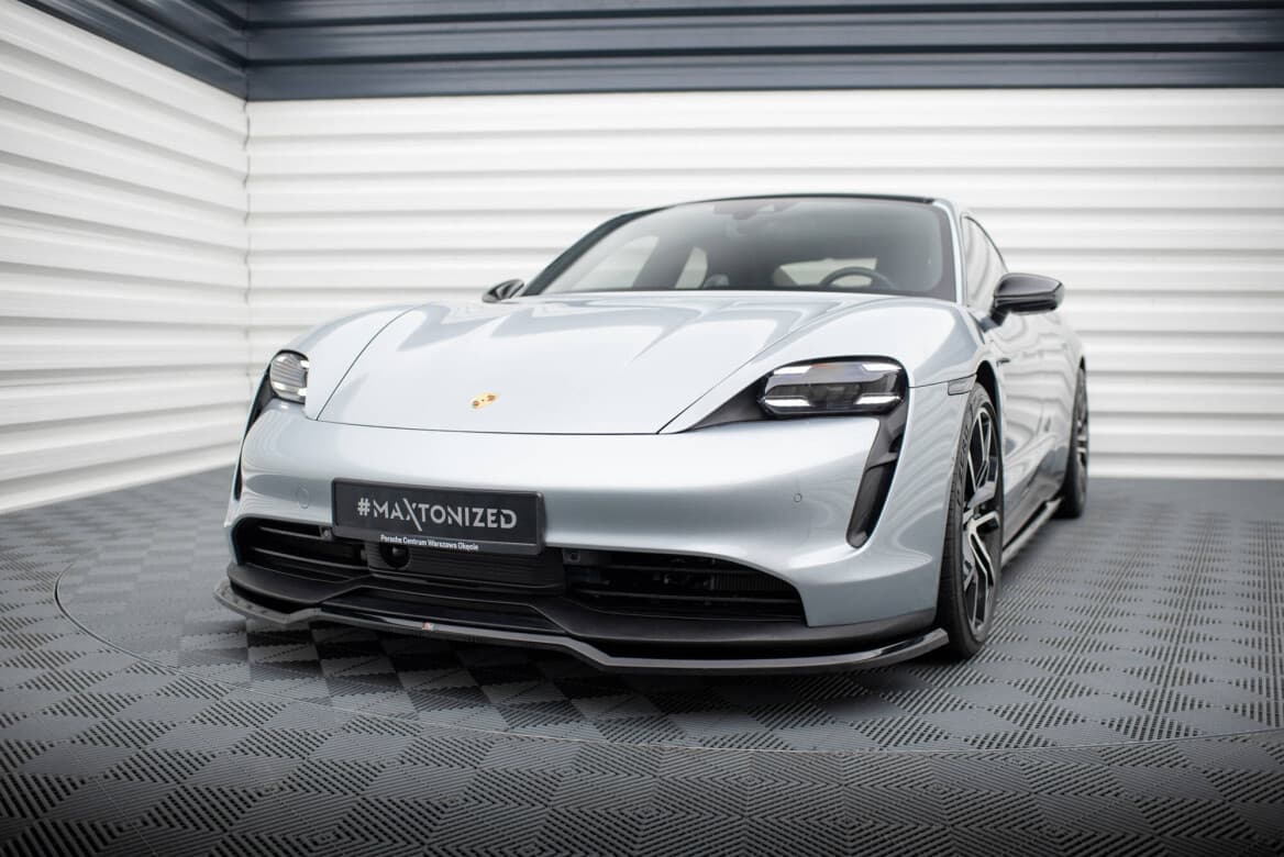PORSCHE TAYCAN - MAXTON DESIGN FRONTSPOILER LIPPE – Bild 2