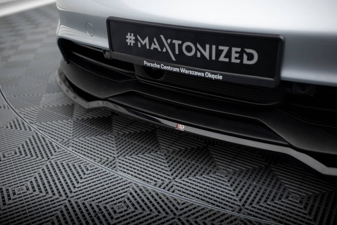 PORSCHE TAYCAN - MAXTON DESIGN FRONTSPOILER LIPPE – Bild 3