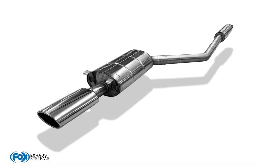 PORSCHE 944 - FOX Ø 70MM AUSPUFF ANLAGE – Bild 2