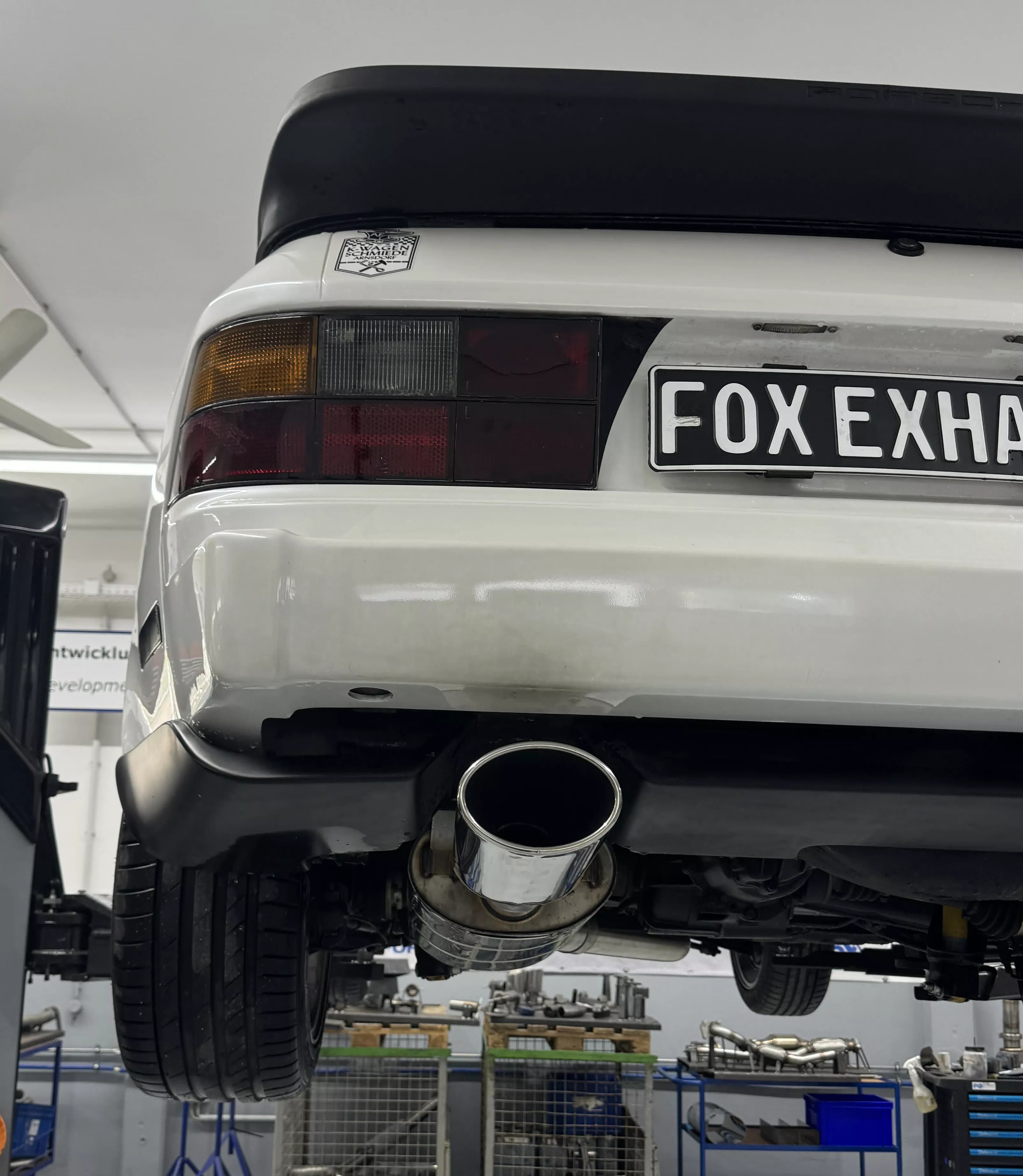 PORSCHE 944 - FOX Ø 70MM AUSPUFF ANLAGE – Bild 4