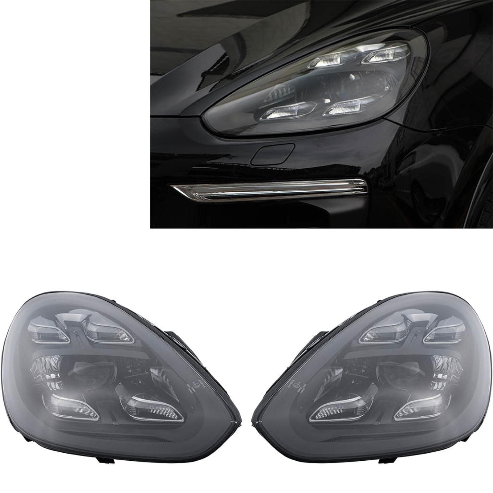 PORSCHE CAYENNE - LED SCHEINWERFER MATRIX OPTIK V.3 – Bild 4