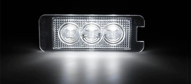 VW GOLF 4 - LED KENNZEICHENBELEUCHTUNG – Bild 2