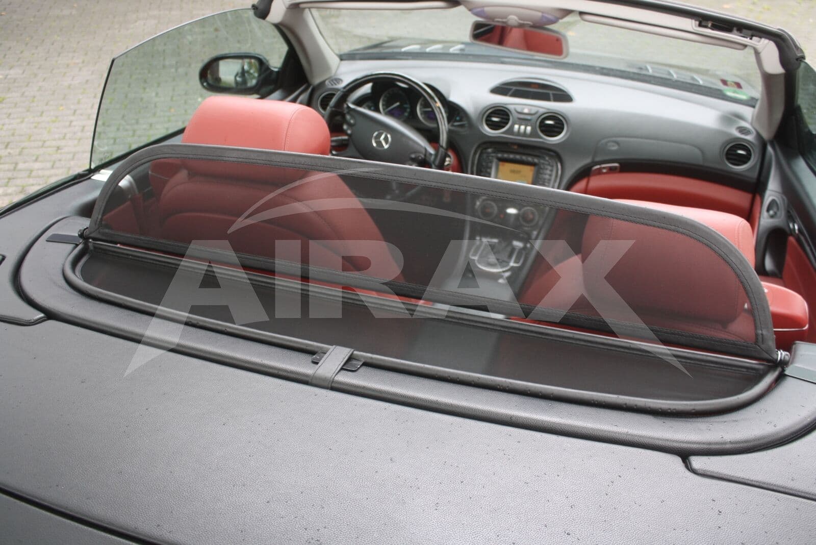 AIRAX Windschott für Mercedes SL R230 mit Schnellverschluss – Bild 2