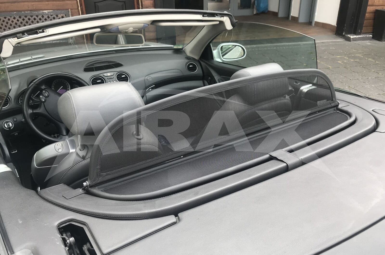 AIRAX Windschott für Mercedes SL R230 mit Schnellverschluss – Bild 4
