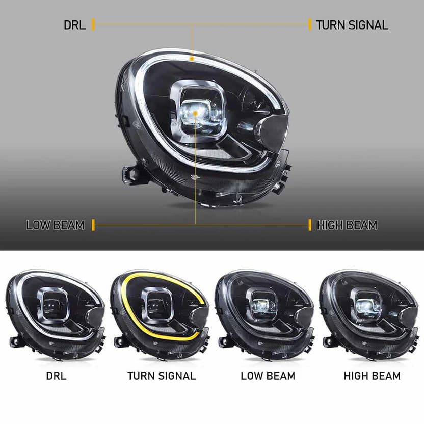 MINI PACEMAN - FULL LED SCHEINWERFER – Bild 3