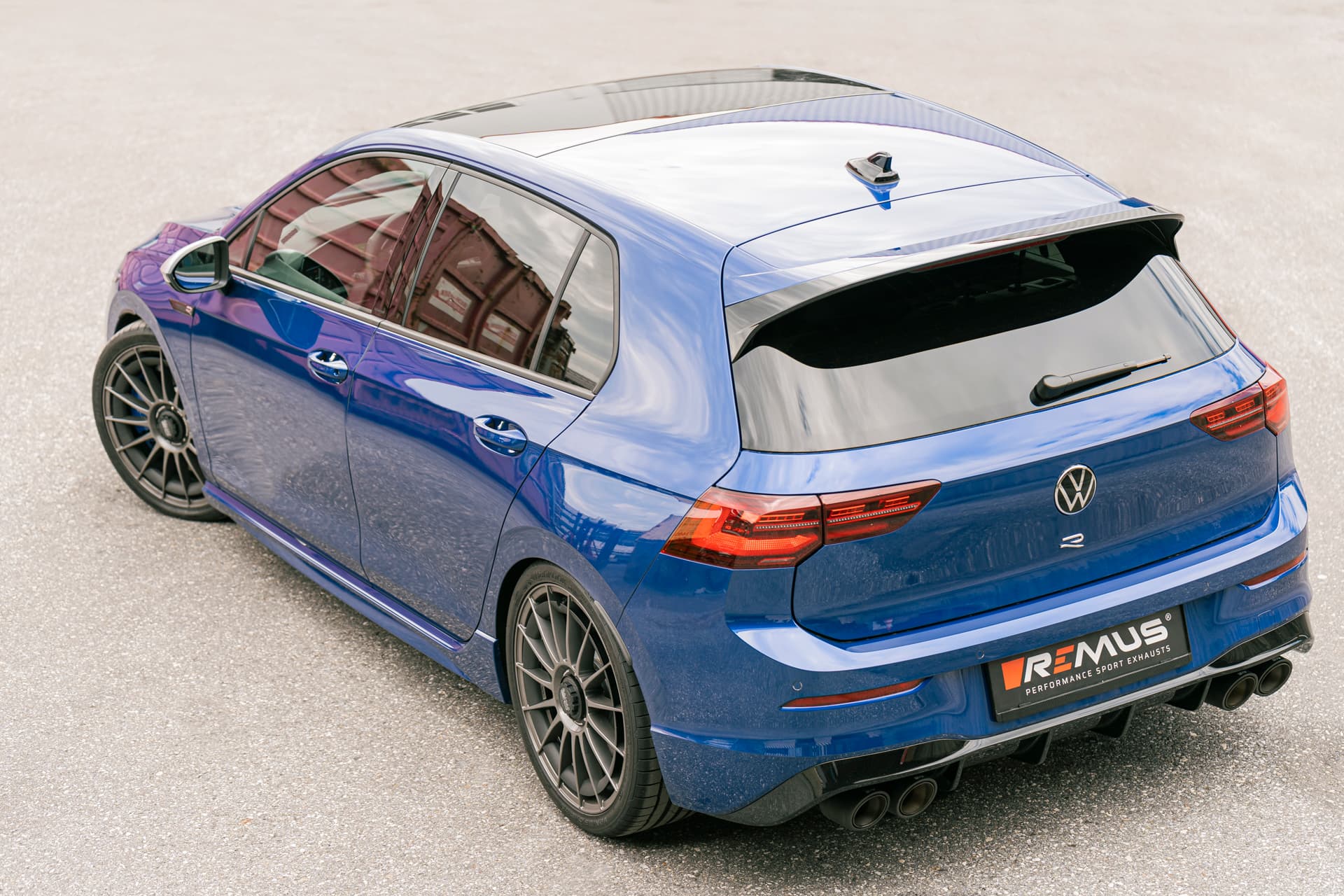 VW GOLF 8 R - REMUS DUPLEX SPORTAUSPUFF ANLAGE AB OPF Ø 76MM – Bild 4