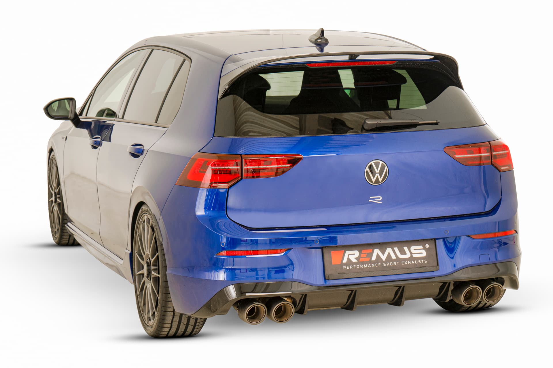 VW GOLF 8 R - REMUS DUPLEX SPORTAUSPUFF ANLAGE AB OPF Ø 76MM – Bild 5