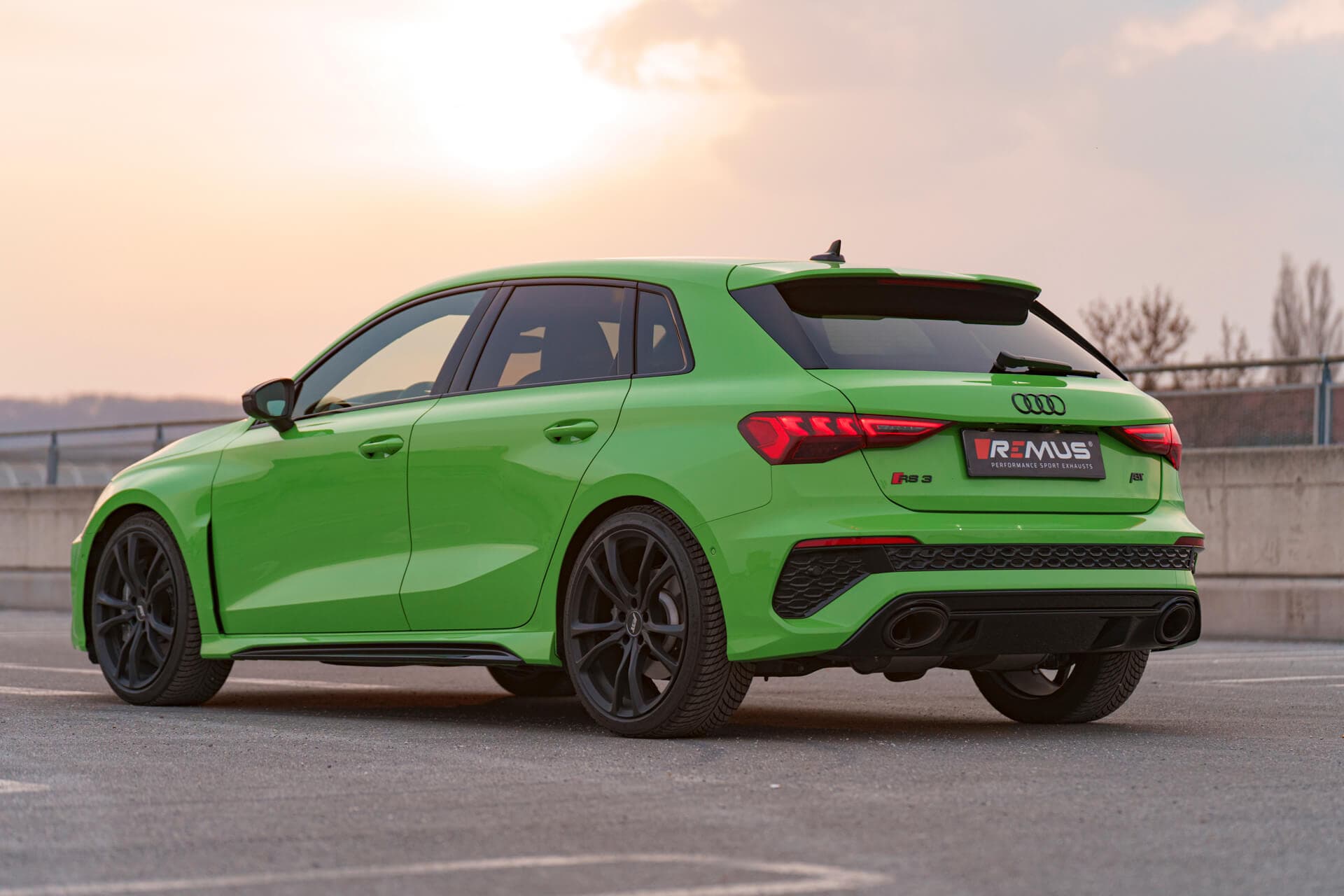 AUDI RS3 SPORTBACK - REMUS DUPLEX SPORTAUSPUFF ANLAGE AB OPF – Bild 2