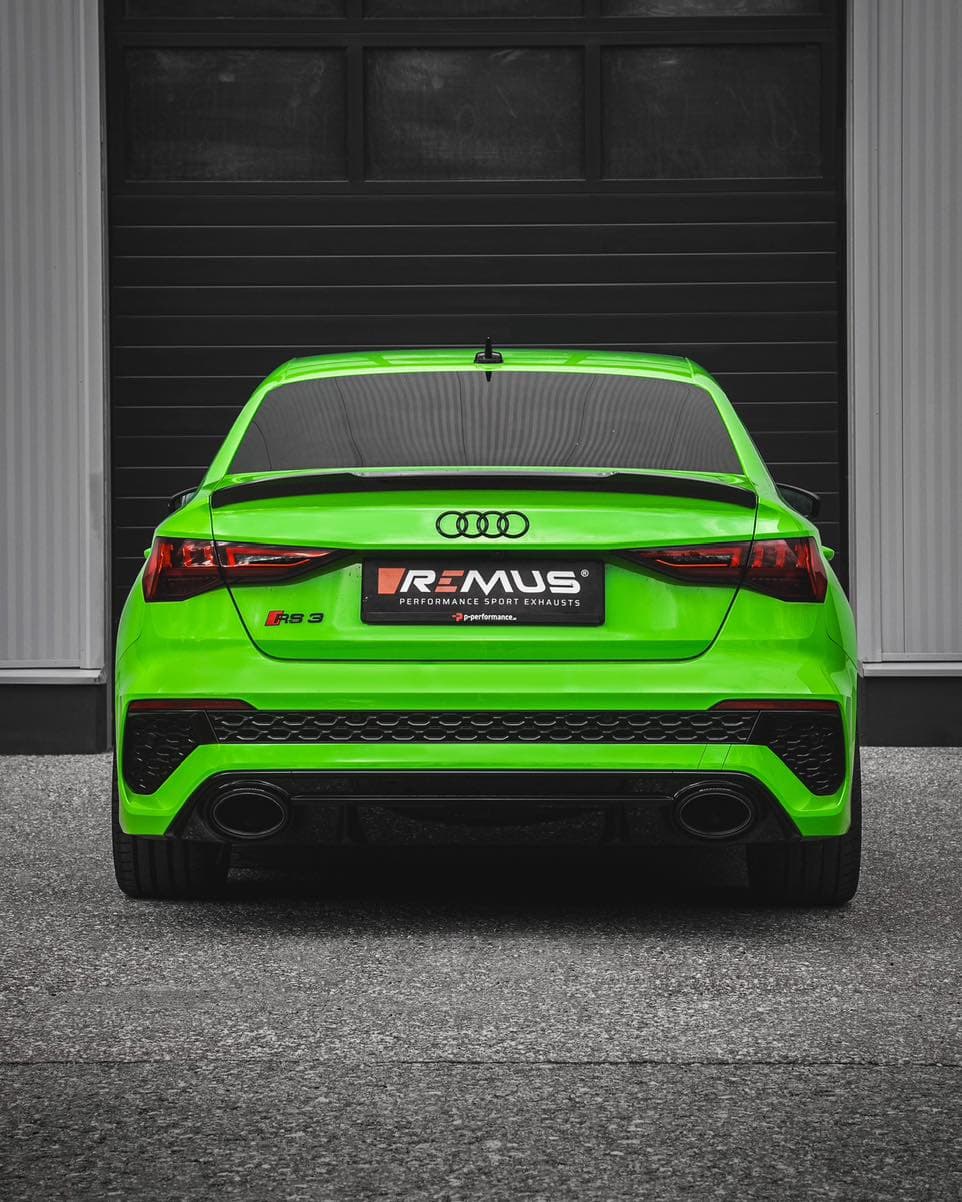 AUDI RS3 LIMOUSINE - REMUS DUPLEX SPORTAUSPUFF ANLAGE AB OPF – Bild 2